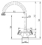 Смеситель Zorg Antic A 2005K для кухонной мойки