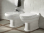 Унитаз приставной Villeroy & Boch Hommage 6663 10R2 star white