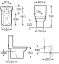 Унитаз-компакт Roca Dama Senso 342517000