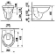 Унитаз подвесной Jika Lyra 2137.2 укороченный