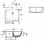 Раковина IDO Seven D 1111701101 угловая